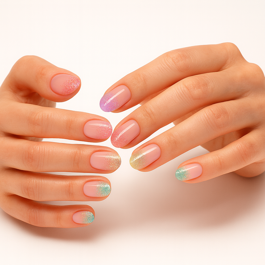 Salon-Quality Semi-Cured Gel Nail Strips